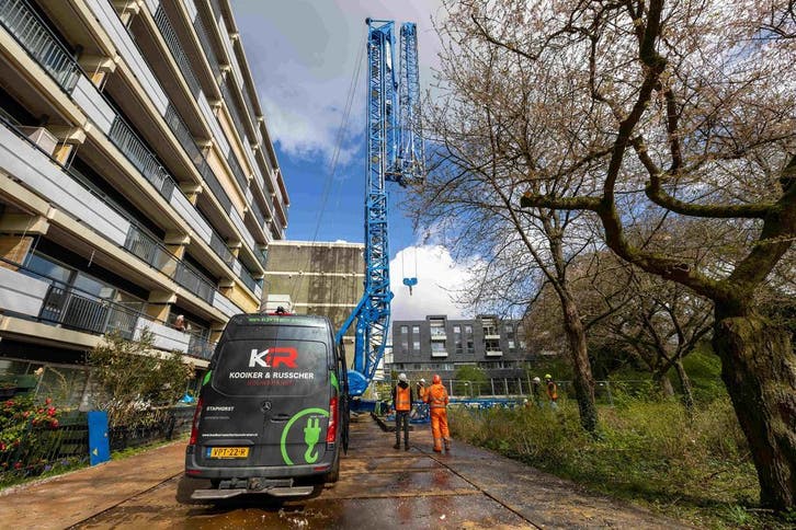 Torenkraan Potain T130 - 2021 - 50 meter - 8 tons bouwkraan., Articles professionnels, Machines & Construction | Grues & Excavatrices