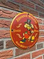 Johnnie Walker Scotch Whisky emaille reclamebord – Scrooge, Verzamelen, Nieuw