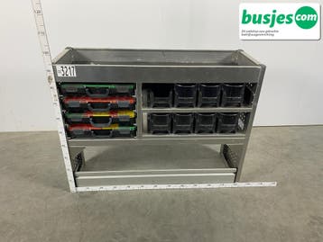 Aluca bedrijfswageninrichting 1250x420x950mm (3217), Verzenden, Gebruikt