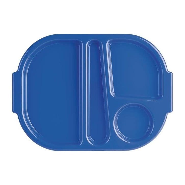Dienbladenset | KRISTALLON | Polycarbonaat | Blauw |, Zakelijke goederen, Horeca | Keukenapparatuur, Nieuw in verpakking, Verzenden