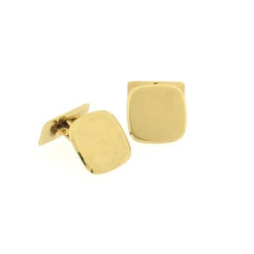 Gouden manchetknopen, Handtassen en Accessoires, Manchetknopen, Ophalen of Verzenden, Gebruikt, Goud