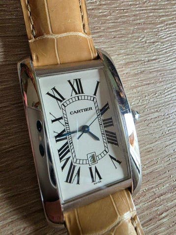 Cartier - Tank Américaine - 1741 - Femme - 2000-2010
