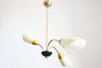 Plafondlamp - Messing, Glas, Metaal