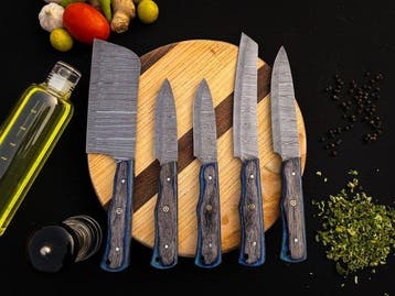 FARKAL - Keukenmes - Keuken- en BBQ-messen set (LX 240) -