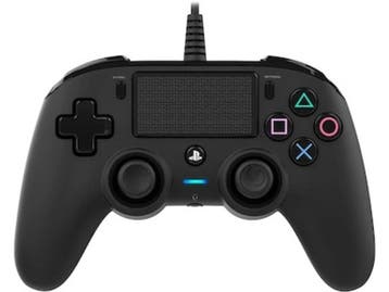 Nacon Compact Controller Zwart (Nieuw) (PS4 Accessoires), Ophalen of Verzenden, Nieuw
