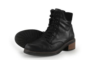 Remonte Veterboots in maat 40 Zwart, Verzenden, Overige typen