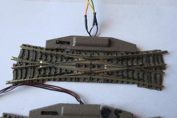Fleischmann N - Treinset (3) - 3 dubbele kruiswissels, Hobby en Vrije tijd, Nieuw