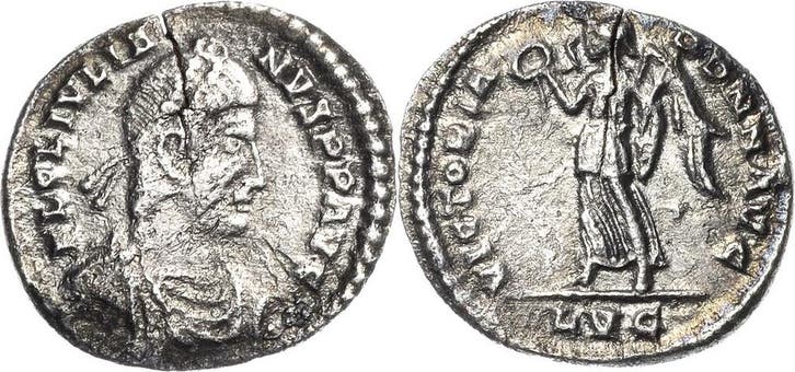 Siliqua 360/361, Kaiserzeit Julian Ii Apostata 355-363, Postzegels en Munten, Munten en Bankbiljetten | Verzamelingen, Verzenden