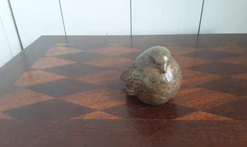 P. Chenet - Beeld, Vogel - 5 cm - Brons