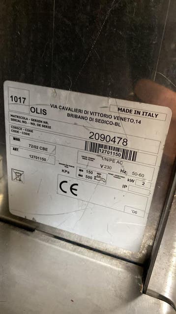 Olis Professionele Elektrische Pastakoker / Kookunit, Ophalen of Verzenden, Nieuw in verpakking