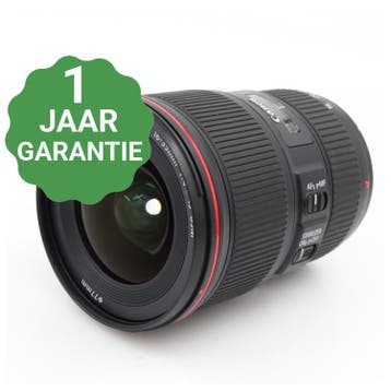 10% korting | Canon EF 16-35mm F/4 L IS USM | Tweedehands, Verzenden