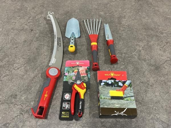 Veiling - Wolf-Garten tuingereedschap set 6-delig, Tuin en Terras, Hand-tuingereedschap