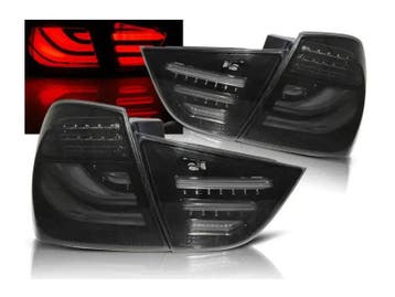 LED achterlicht units geschikt voor BMW E90 Smoke Black, Verzenden