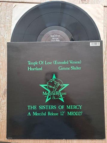 the sisters Of Mercy - Temple Of Love (Rare Dutch 1989 first