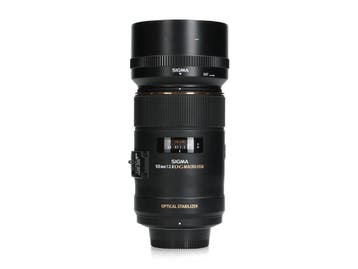 Sigma 105mm f/2.8 EX DG Macro OS HSM - Nikon F - Macrolens, Ophalen of Verzenden, Zo goed als nieuw
