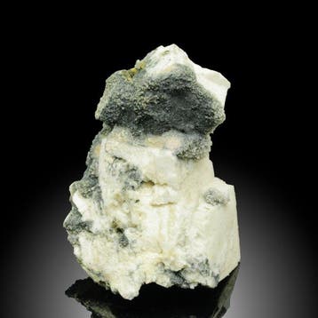 Calciet met dolomiet - zeldzaam mineraal Kristalcluster -