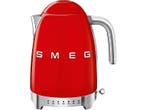 SMEG -  Variable Waterkoker 50s Style (klf04dreu) - Rood, Electroménager, Bouilloires, Verzenden
