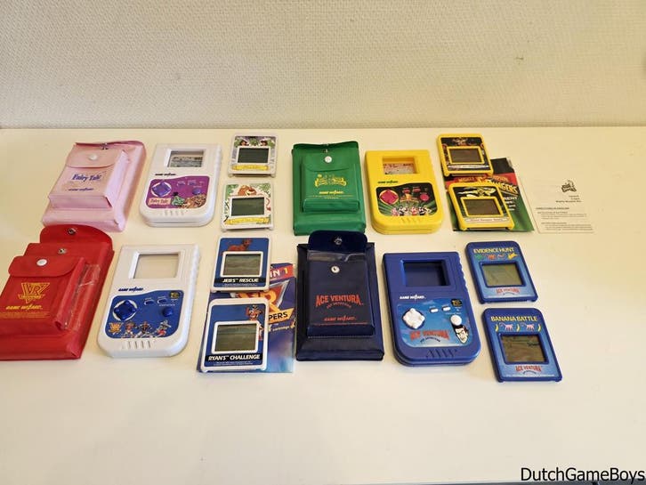LCD Game - Game Wizard - Lot Of 4 - Vr Troopers / Ace Ventur, Games en Spelcomputers, Games | Overige, Gebruikt, Verzenden