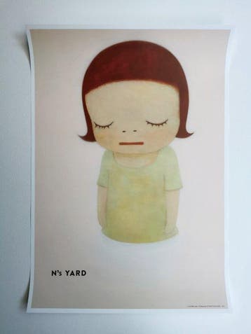 Yoshitomo Nara - In the Milky Lake Thinking One - 2020s, Antiek en Kunst