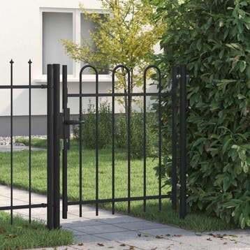 vidaXL Hekpoort BOXTEL enkele deur met gebogen bovenzijde, Verzenden