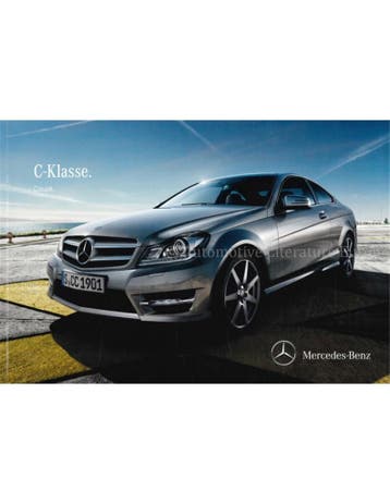 2013 MERCEDES BENZ C KLASSE COUPÉ BROCHURE DUITS, Nieuw