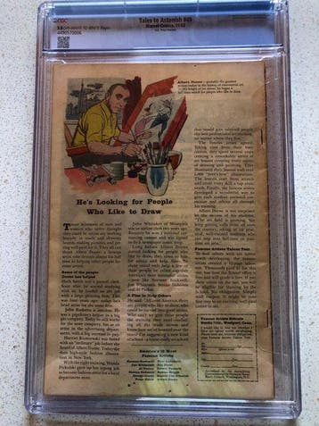 Tales to Astonish 49 - Tales to Astonish - 1 Graded comic -
