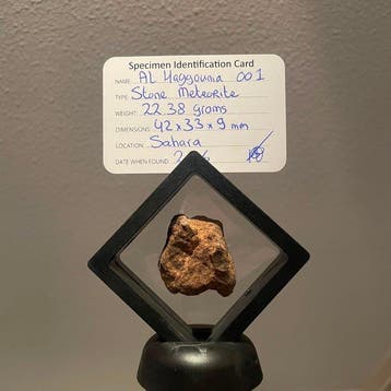 Al Haggounia 001 meteoriet Authentieke Meteoriet – 22,38 g