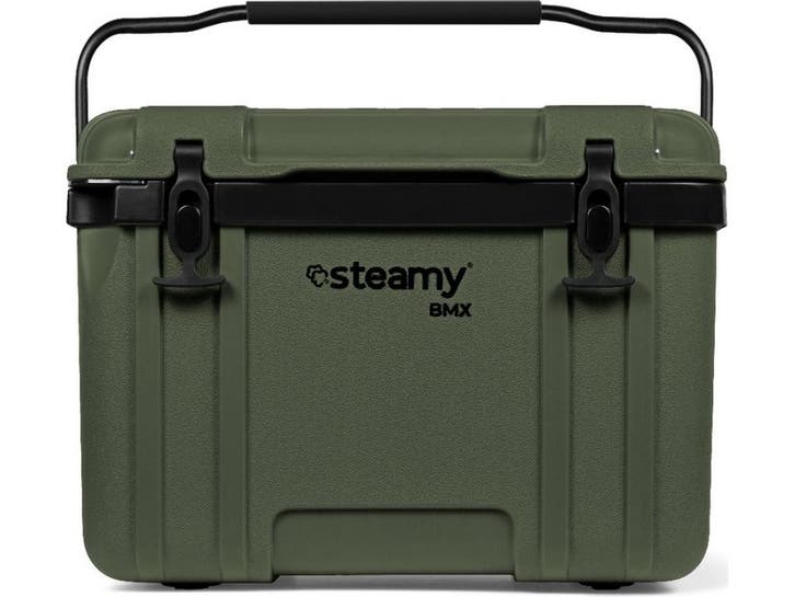 Steamy BMX 26 - Koelbox - 26 Liter - Groen, Caravans en Kamperen, Kampeeraccessoires, Zo goed als nieuw, Verzenden