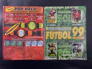 DS Rare Complete Sticker Album Argentina Fútbol 99 (DS /, Nieuw