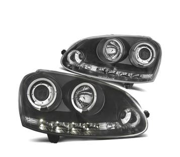PHARES VOLKSWAGEN VW GOLF 5 03-08 JETTA 05-10 YEUX DANGE LU, Verzenden