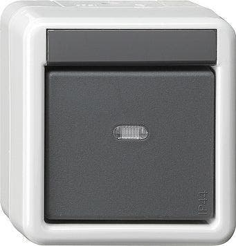 Gira Interrupteur KNX 1 voie 2 points Montage en saillie, Bricolage & Construction, Verzenden