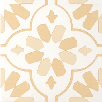 Vloertegel/Wandtegel Terre Decortegel Lamour Airy Geel 20x20, Ophalen of Verzenden, Vloertegels