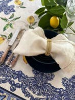 Elegante tafelkleed voor grote tafels aan de Amalfikust met