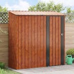 vidaXL Tuinhuisjes Bruin 203,5 x 73 x 200 cm Metaal, Verzenden, Nieuw