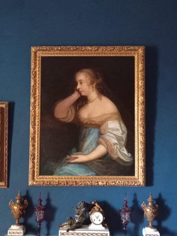 French school (XVIII) - Portrait de la Grande Mademoiselle