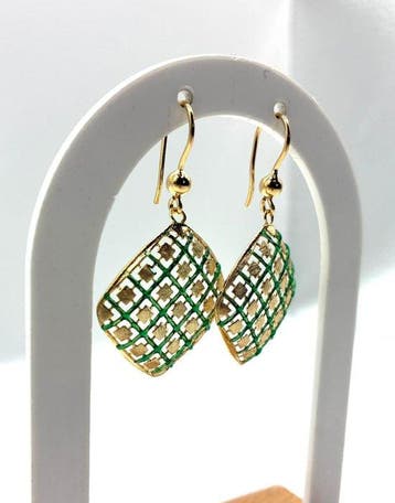 Sans prix de réserve - Boucles doreilles cocktail Argent -