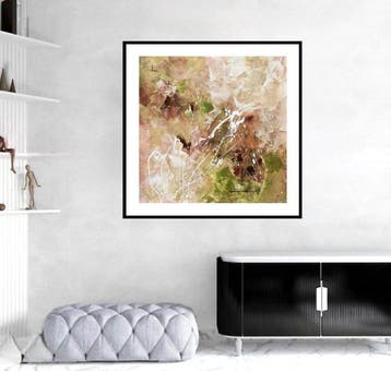 Dam Domido - La mousse des bois - 80 x 80 cm