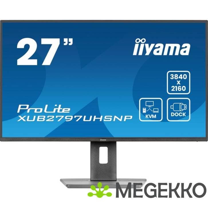 Iiyama ProLite XUB2797UHSNP-B1 27  4K Ultra HD KVM IPS, Informatique & Logiciels, Ordinateurs & Logiciels Autre, Envoi
