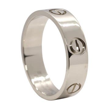 Cartier - Bague - Love - 18 carats Or blanc, Handtassen en Accessoires, Nieuw