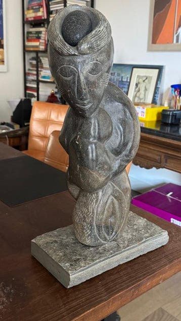 Mother and Child - sculptuur - Zimbabwe