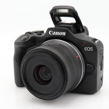Canon EOS R100 + RF-S 18-45mm f/4.5-6.3 IS STM | Tweedehands, Verzenden