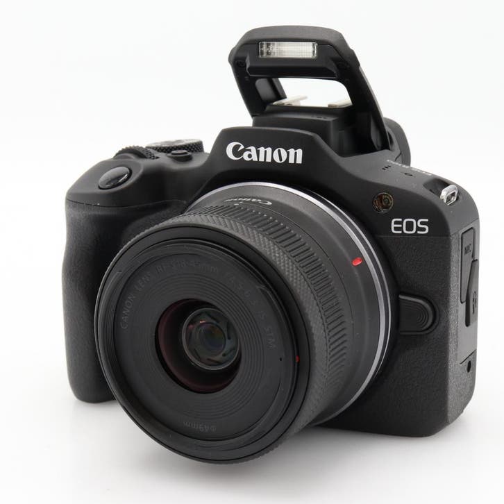 Canon EOS R100 + RF-S 18-45mm f/4.5-6.3 IS STM | Tweedehands, Audio, Tv en Foto, Foto | Lenzen en Objectieven, Zo goed als nieuw