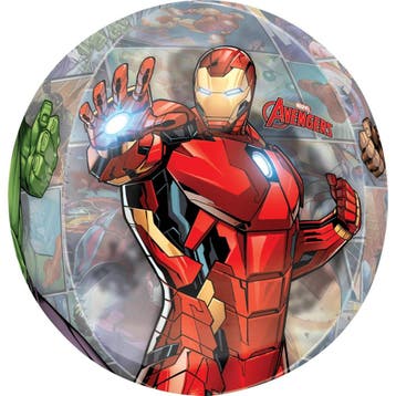 Avengers Helium Ballon Bal 40cm leeg, Verzenden