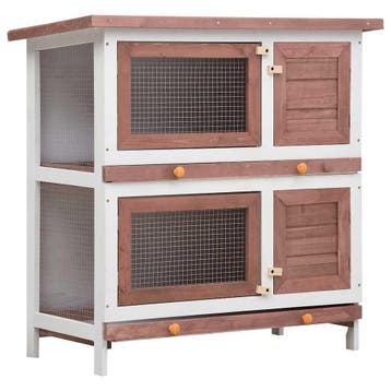 Clapier bois 90x45cm - Seconde chance, etat neuf -34%, Verzenden, Nieuw