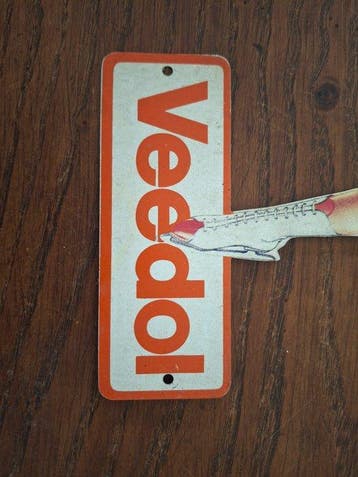 Veedol Personnage publicitaire - Acier - 1940-1950