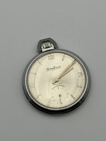 omikron - pocket watch vintage unitas - 1970-1979