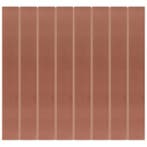 Wandtegel Cifre HOPP Langwerpig Handvorm Terra Rood Mat 5x40, Ophalen of Verzenden, Wandtegels