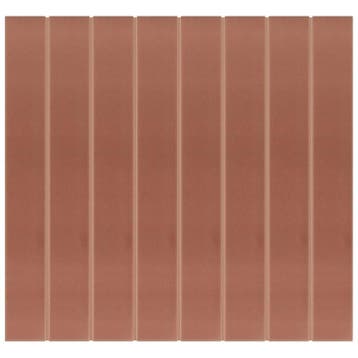 Wandtegel Cifre HOPP Langwerpig Handvorm Terra Rood Mat 5x40, Ophalen of Verzenden, Wandtegels