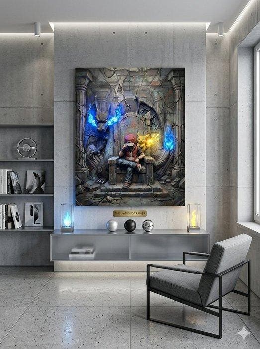 Makayhos - [Canvas XL] The Last Throne – Elemental Unity, Games en Spelcomputers, Spelcomputers | Overige Accessoires