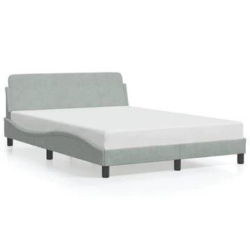 Bedframe Dover 140x190: Retour deal, weg is weg!, Verzenden, Nieuw, Modern, Stof